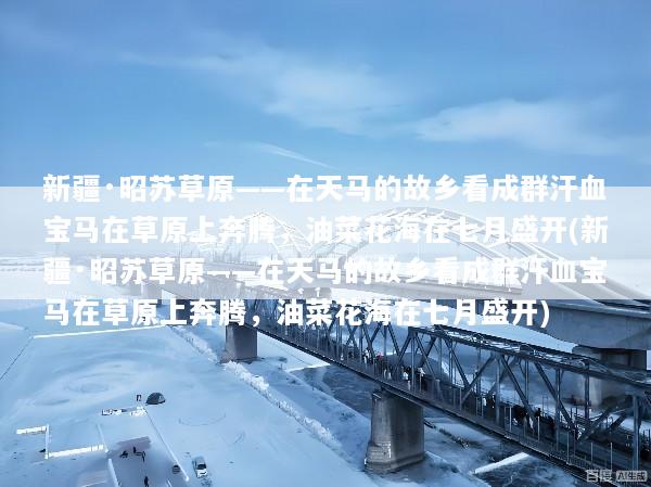 新疆·昭苏草原——在天马的故乡看成群汗血宝马在草原上奔腾，油菜花海在七月盛开(新疆·昭苏草原——在天马的故乡看成群汗血宝马在草原上奔腾，油菜花海在七月盛开)