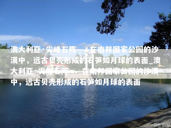 澳大利亚·尖峰石阵——在南邦国家公园的沙漠中，远古贝壳形成的石笋如月球的表面_澳大利亚·尖峰石阵——在南邦国家公园的沙漠中，远古贝壳形成的石笋如月球的表面
