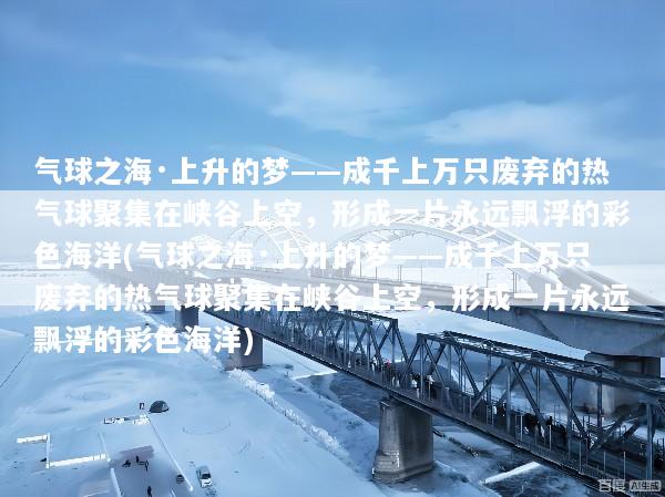 气球之海·上升的梦——成千上万只废弃的热气球聚集在峡谷上空，形成一片永远飘浮的彩色海洋(气球之海·上升的梦——成千上万只废弃的热气球聚集在峡谷上空，形成一片永远飘浮的彩色海洋)